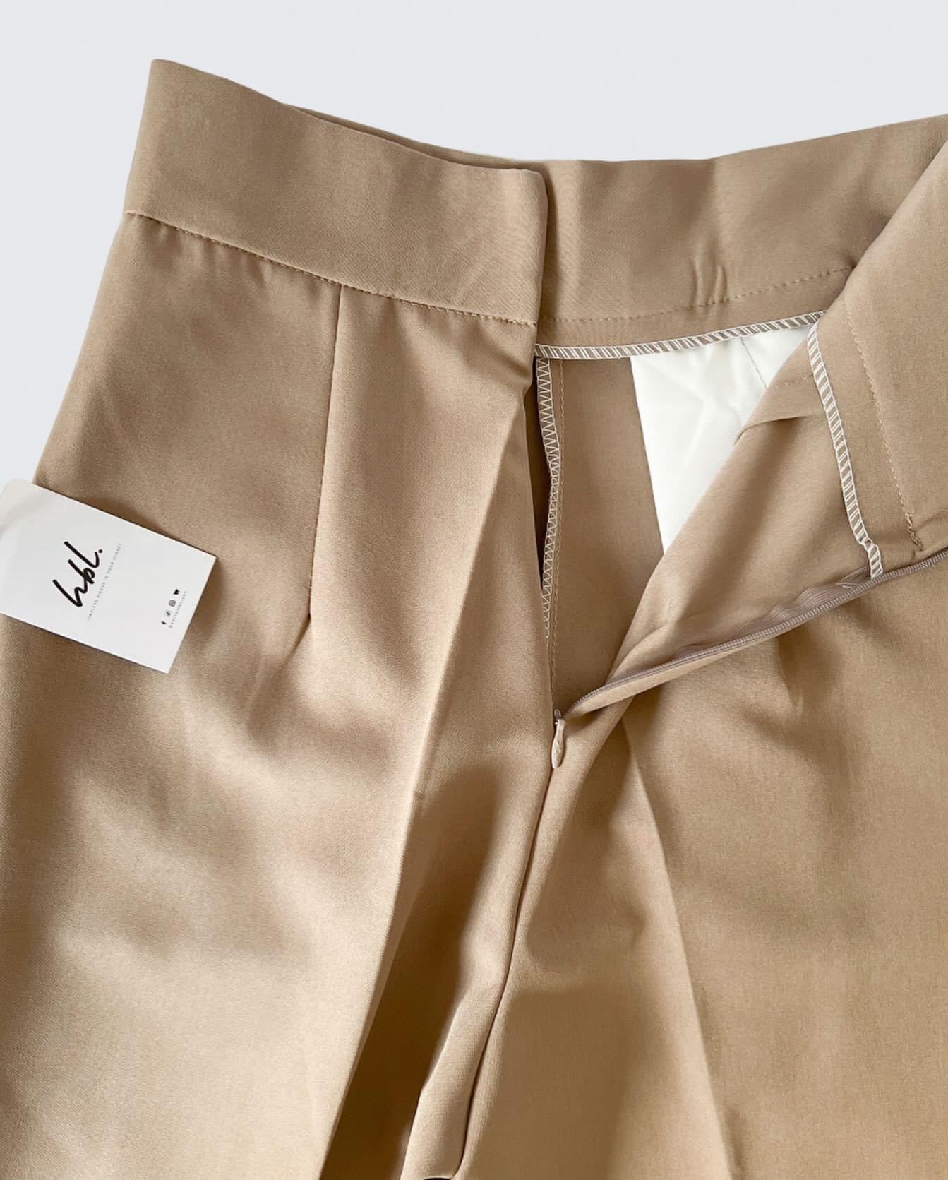 Madonna Pleated Straight Pants