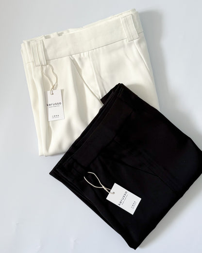 Mary Pleated Relaxed Wide Pants