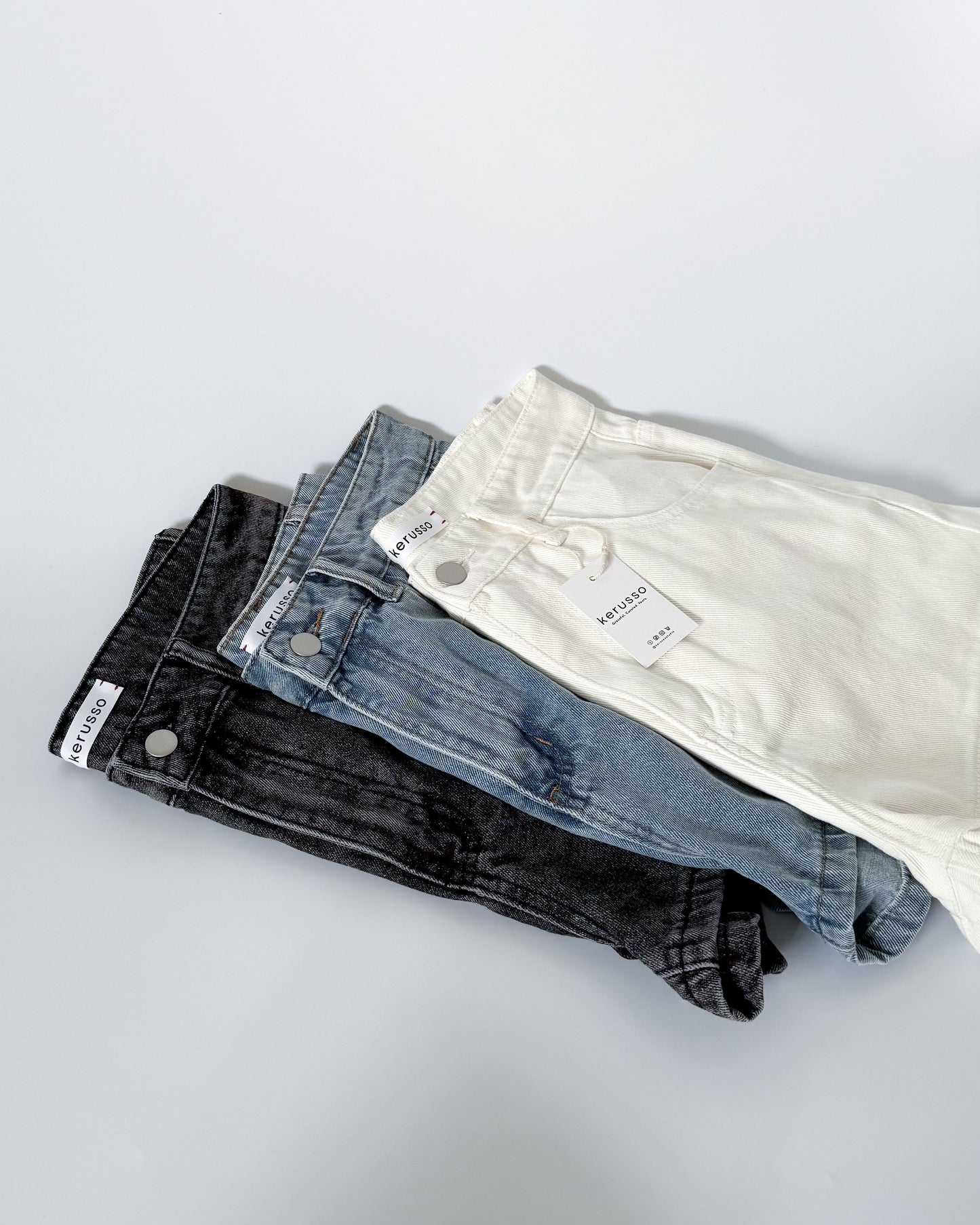 Lulu High Rise Denim Shorts