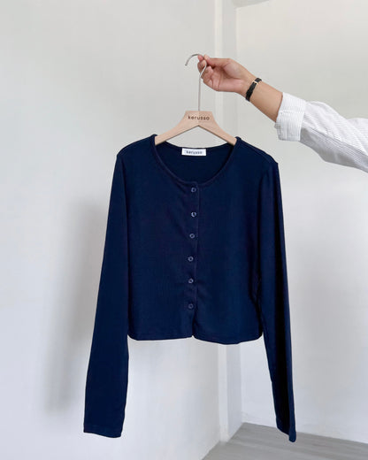 Alice Cropped Lightweight Cardigan