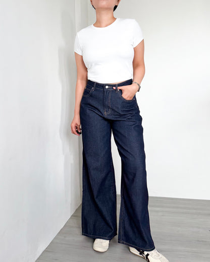 Tala Wide Leg Denim Jeans