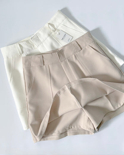 Lisa Skort with Belt Loop and Pockets