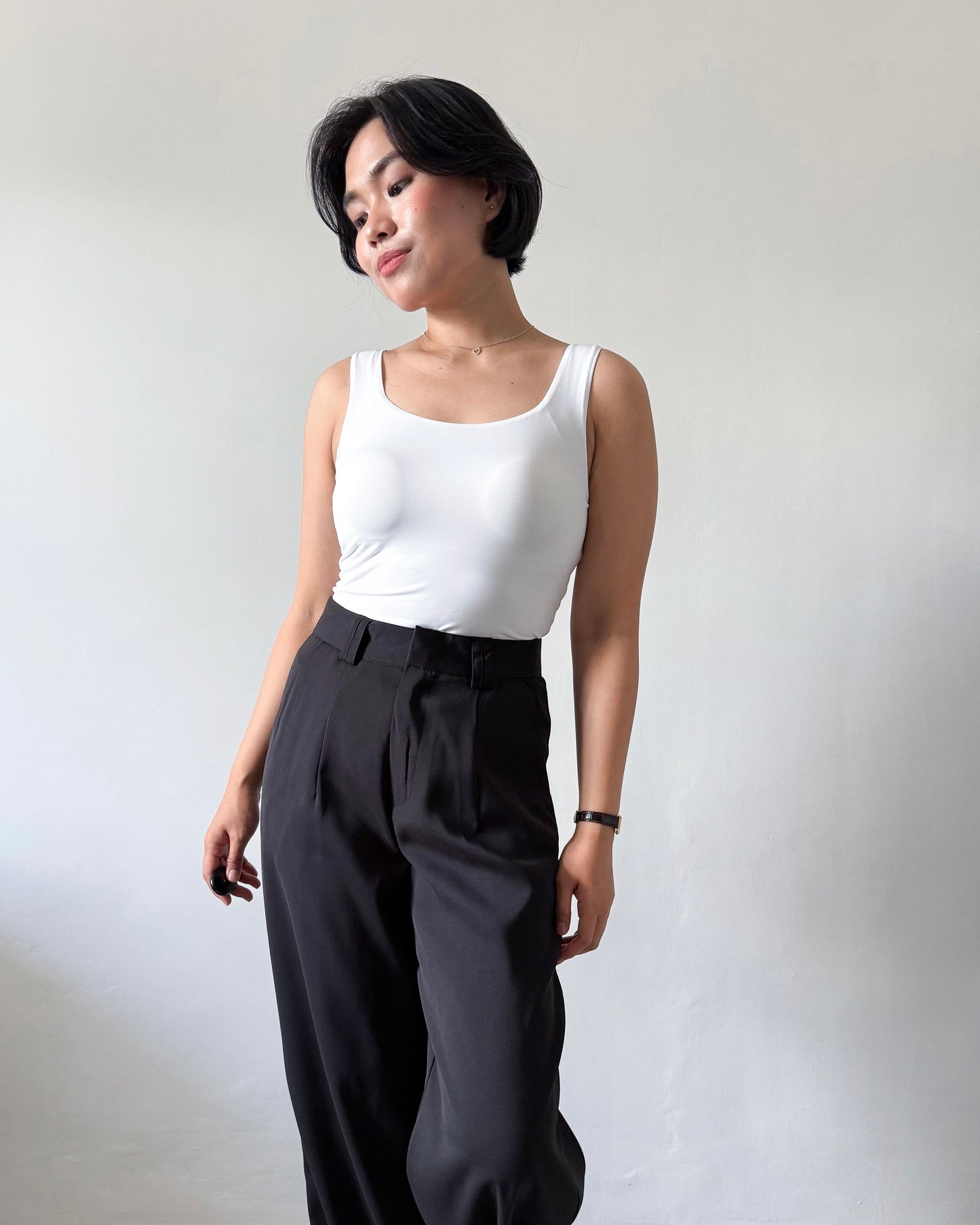 Mary Pleated Relaxed Wide Pants