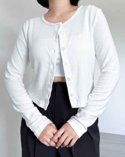 Alice Cropped Lightweight Cardigan