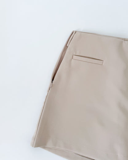 Thalia Tailored Skort with Pockets