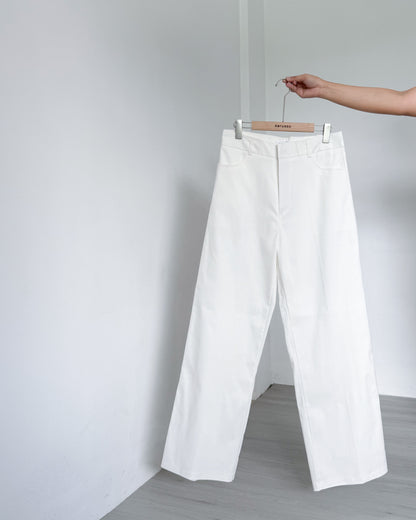 Celeste Straight Cut Structured Pants