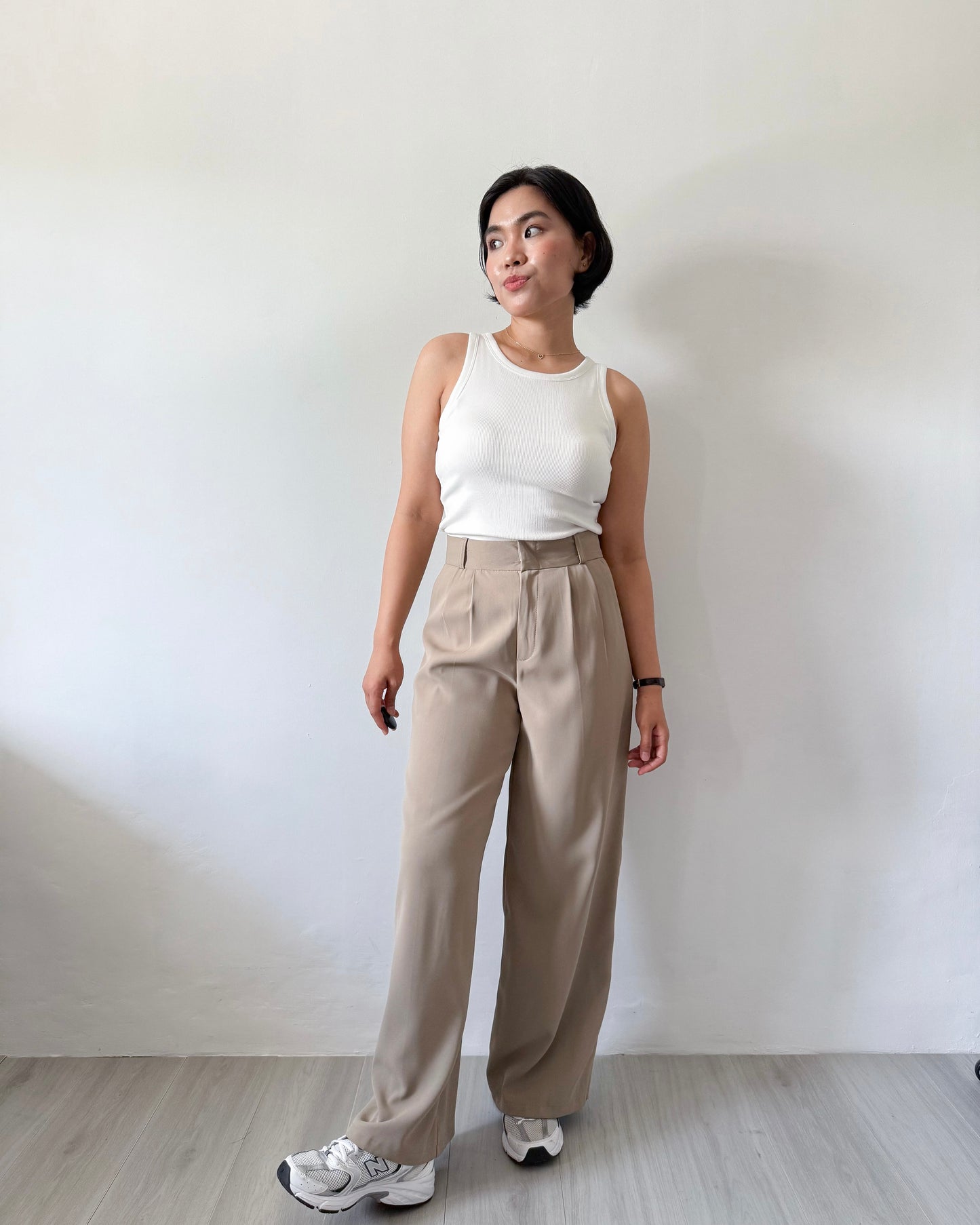 Bernice Pleated Relaxed Wide Pants