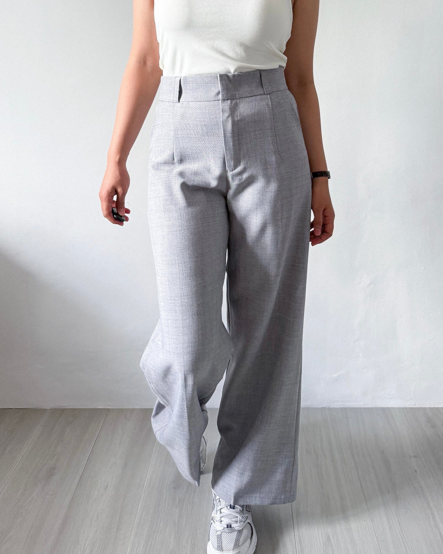 Ezra Linen Blend Wide Pants