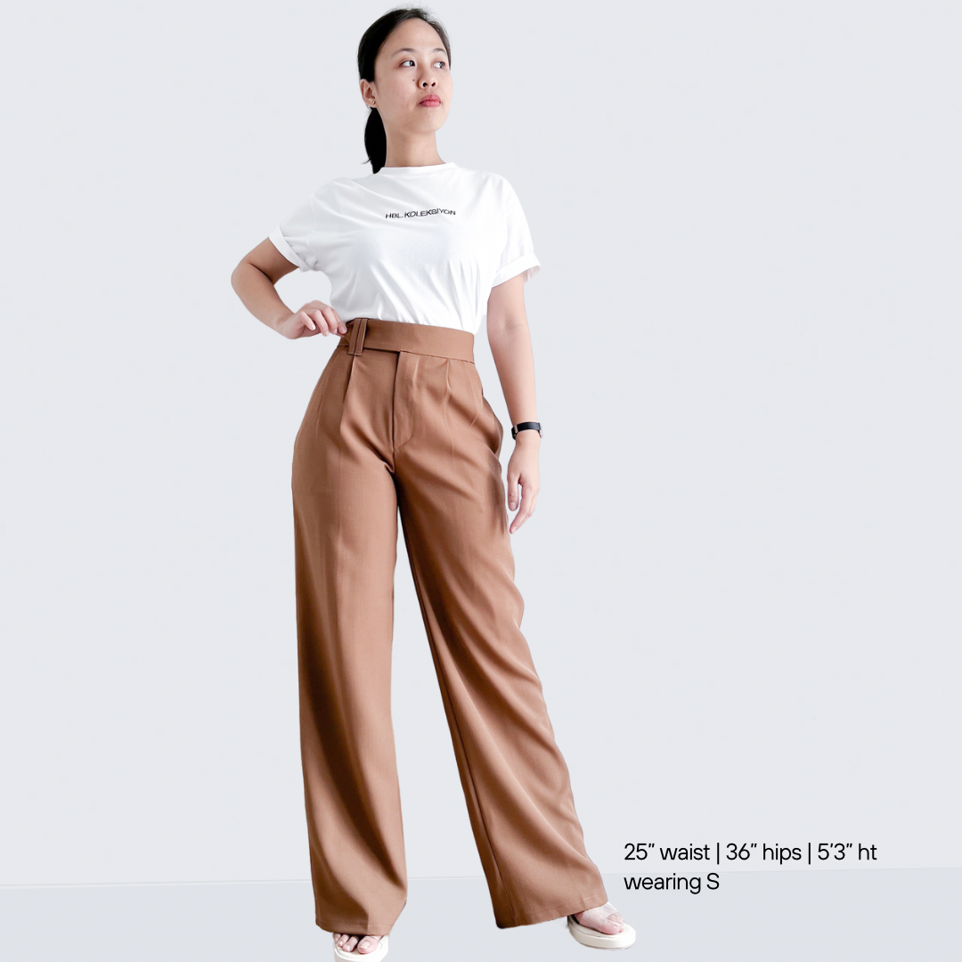 Siena Pleated Relaxed Straight Pants