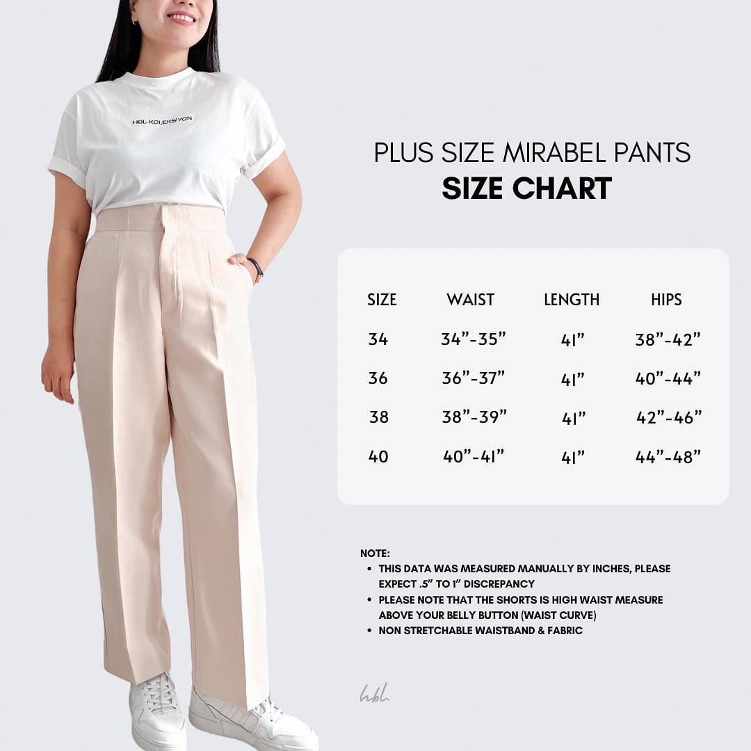 Mirabel Pleated Straight Pants (Plus-size)