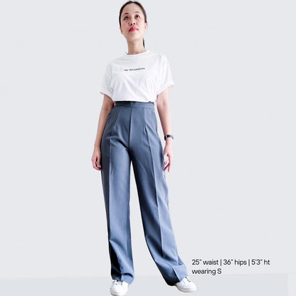 Madonna Pleated Straight Pants