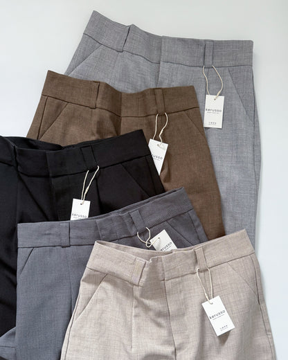 Ezra Linen Blend Wide Pants