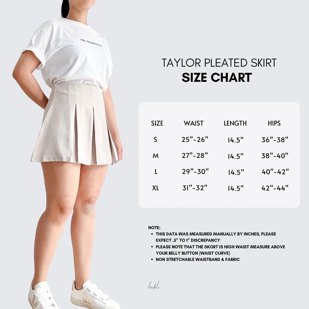 Taylor Linen Blend Skort