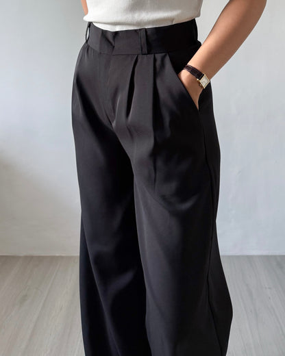Bernice Pleated Relaxed Wide Pants