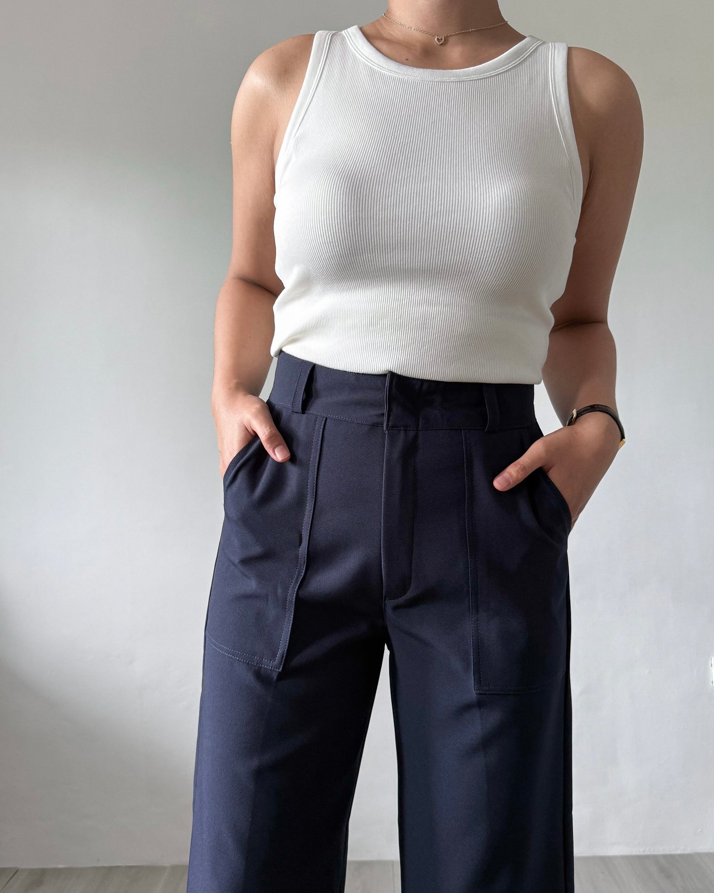 Faith Wide Straight Culottes Pants