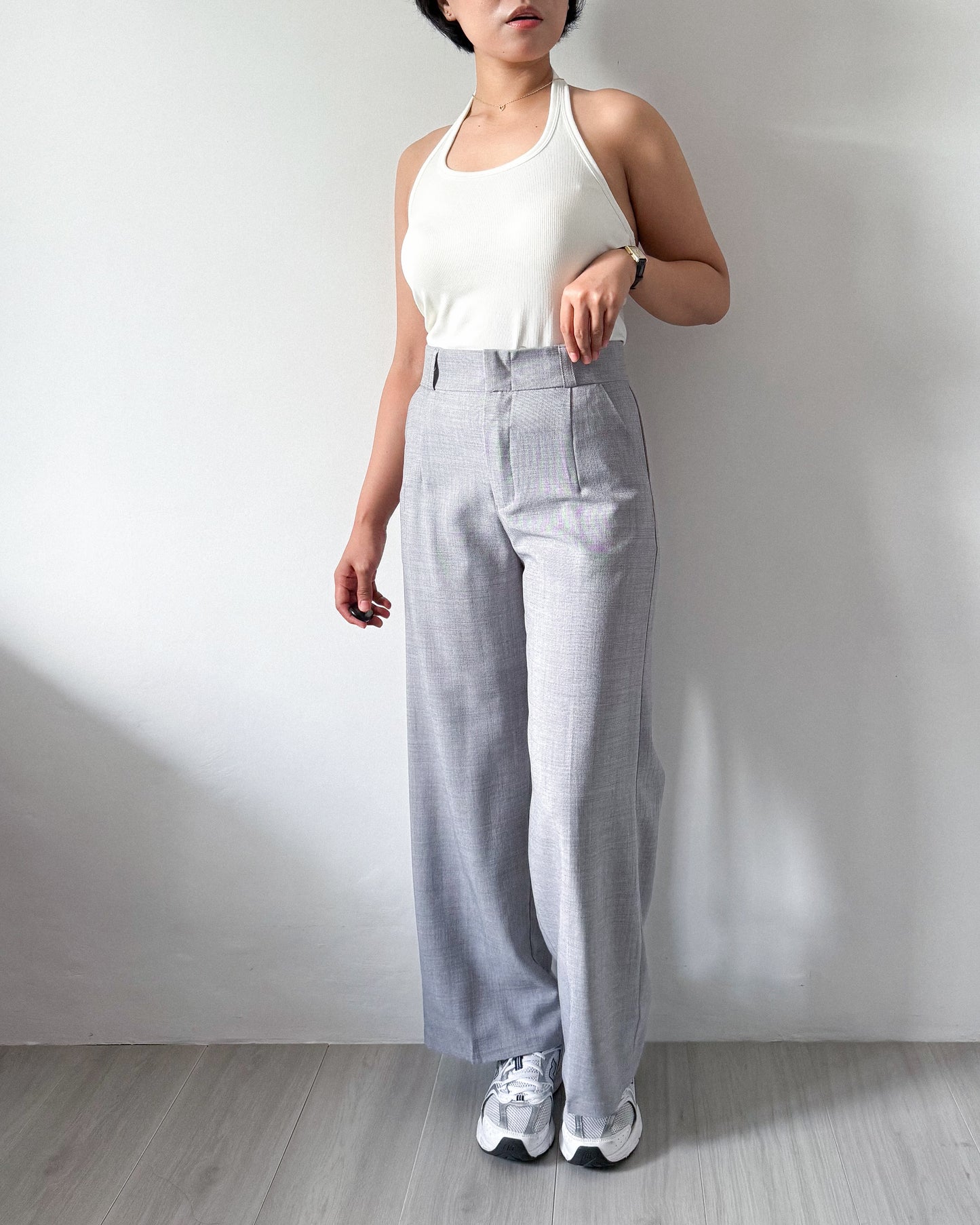 Ezra Linen Blend Wide Pants