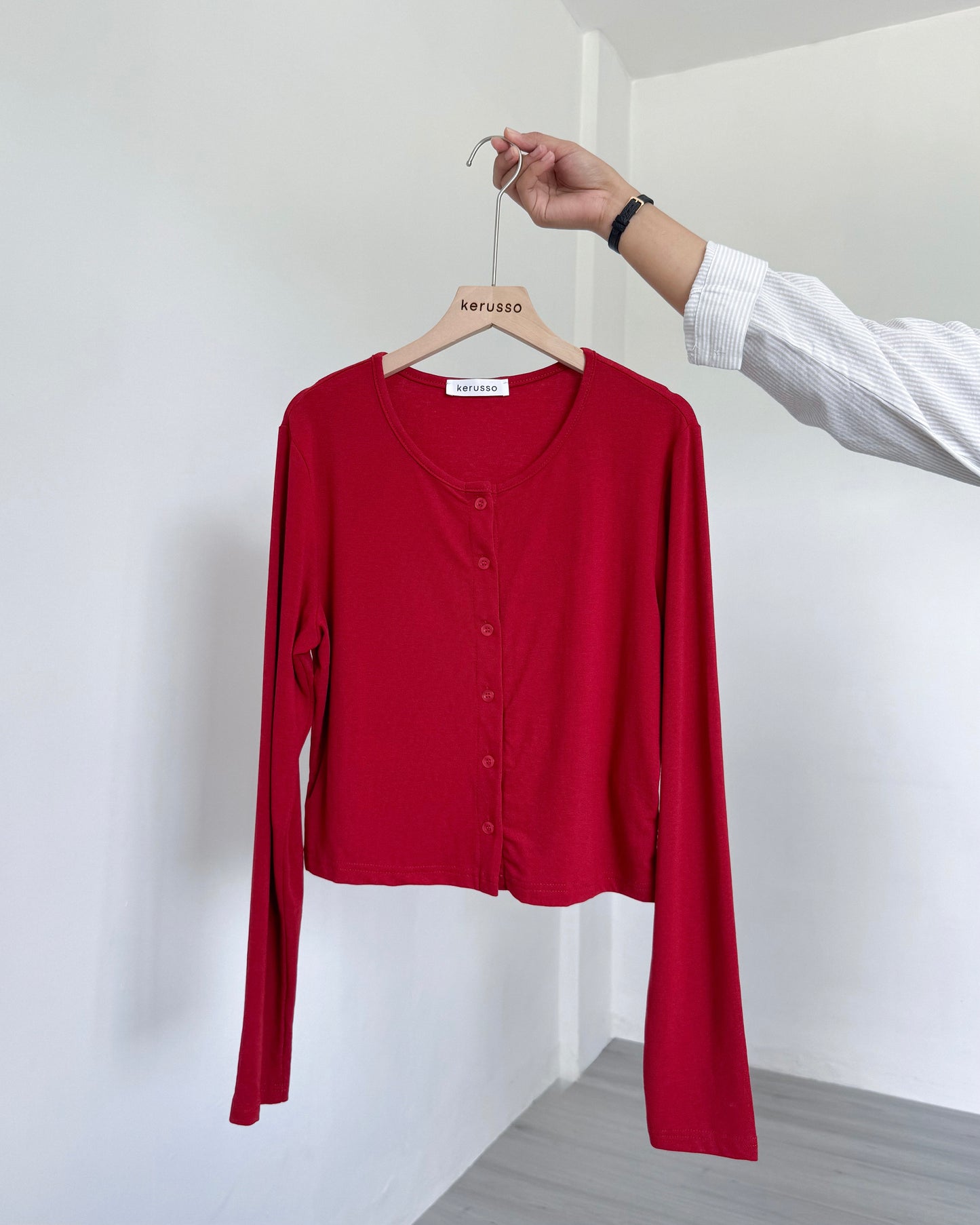 Alice Cropped Lightweight Cardigan