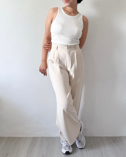 Bernice Pleated Relaxed Wide Pants
