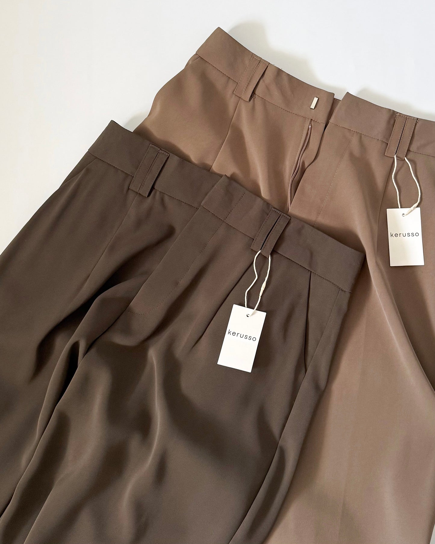 Mary Pleated Relaxed Wide Pants