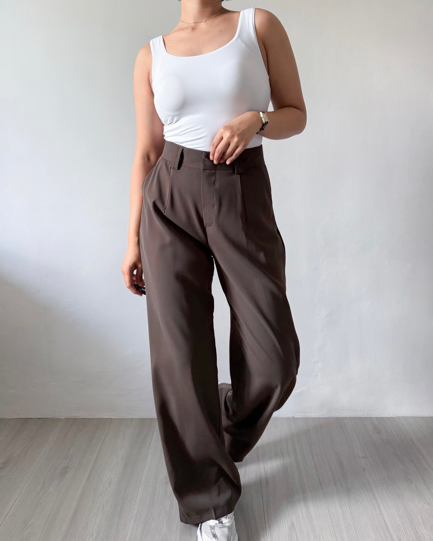 Mary Pleated Relaxed Wide Pants