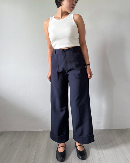 Faith Wide Straight Culottes Pants