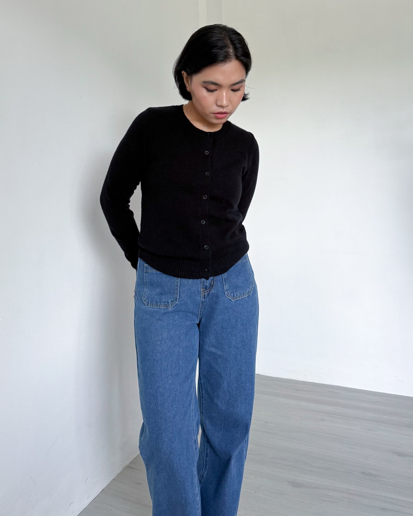 Esme Crew Neck Cardigan