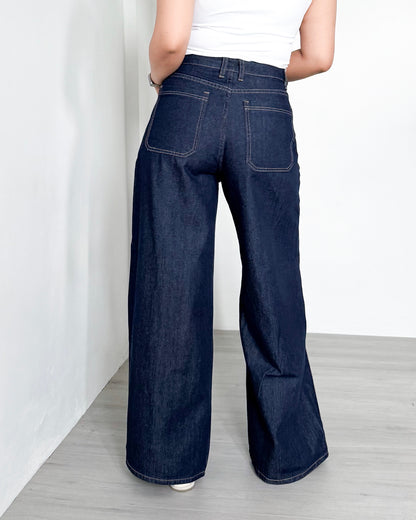Tala Wide Leg Denim Jeans