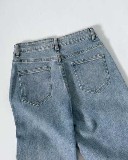 Elle Flared High Waisted Denim Jeans