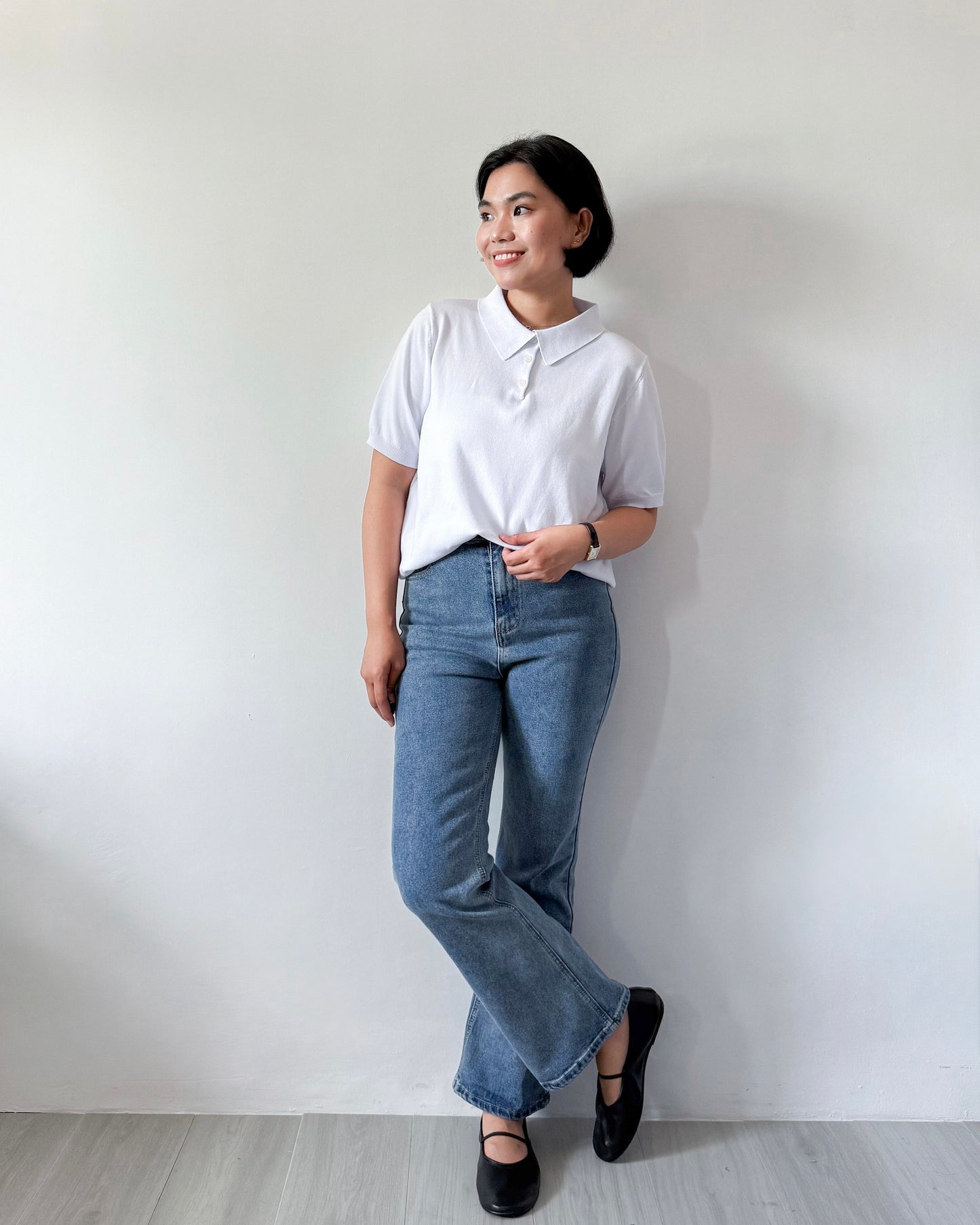 Elle Flared High Waisted Denim Jeans