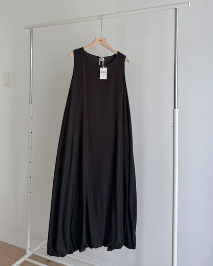Aster Premium Bubble Hem Maxi Dress with Pockets