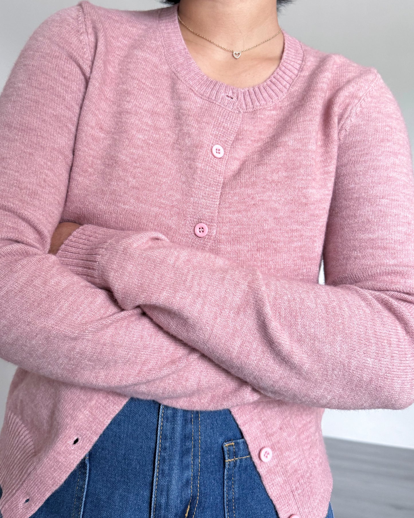 Esme Crew Neck Cardigan