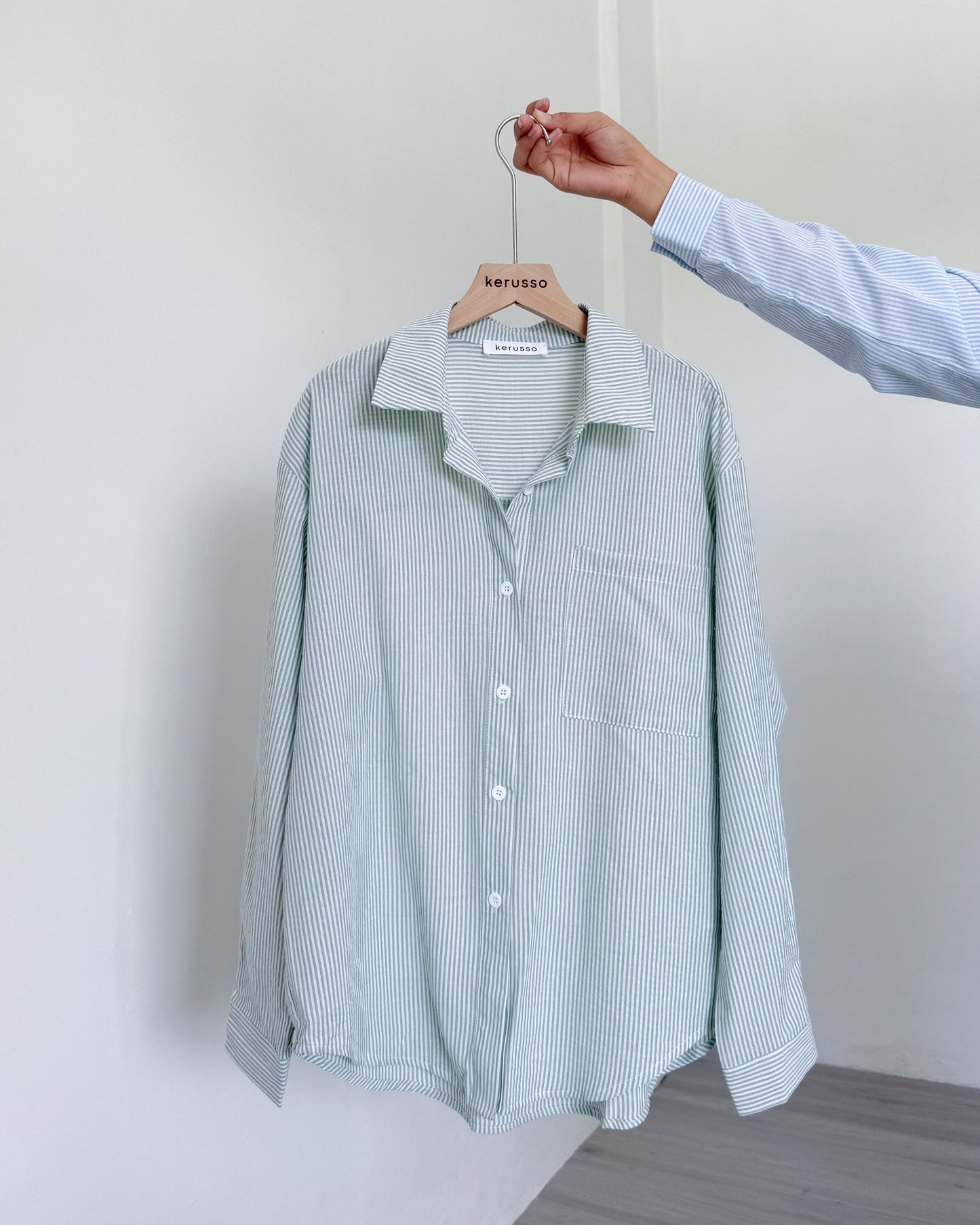 Kira Cotton Linen Oversized Long Sleeve Shirt