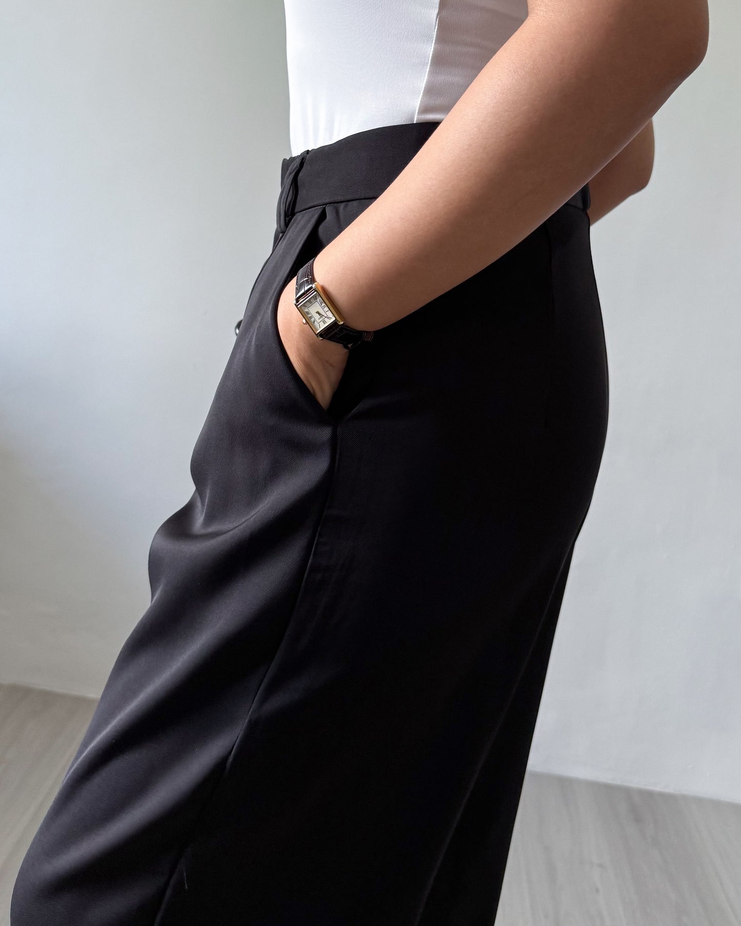 Mary Pleated Relaxed Wide Pants