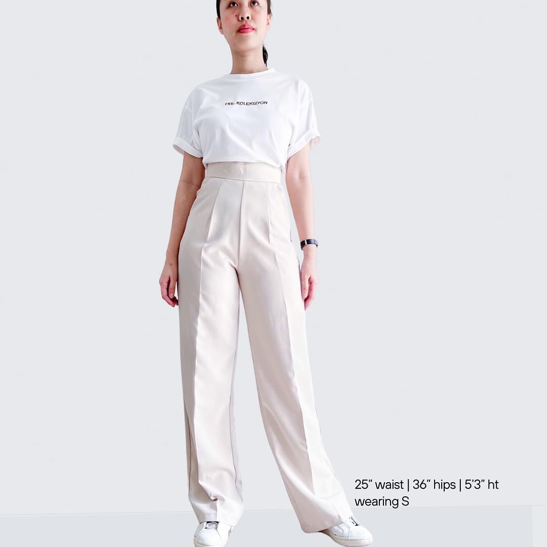Madonna Pleated Straight Pants