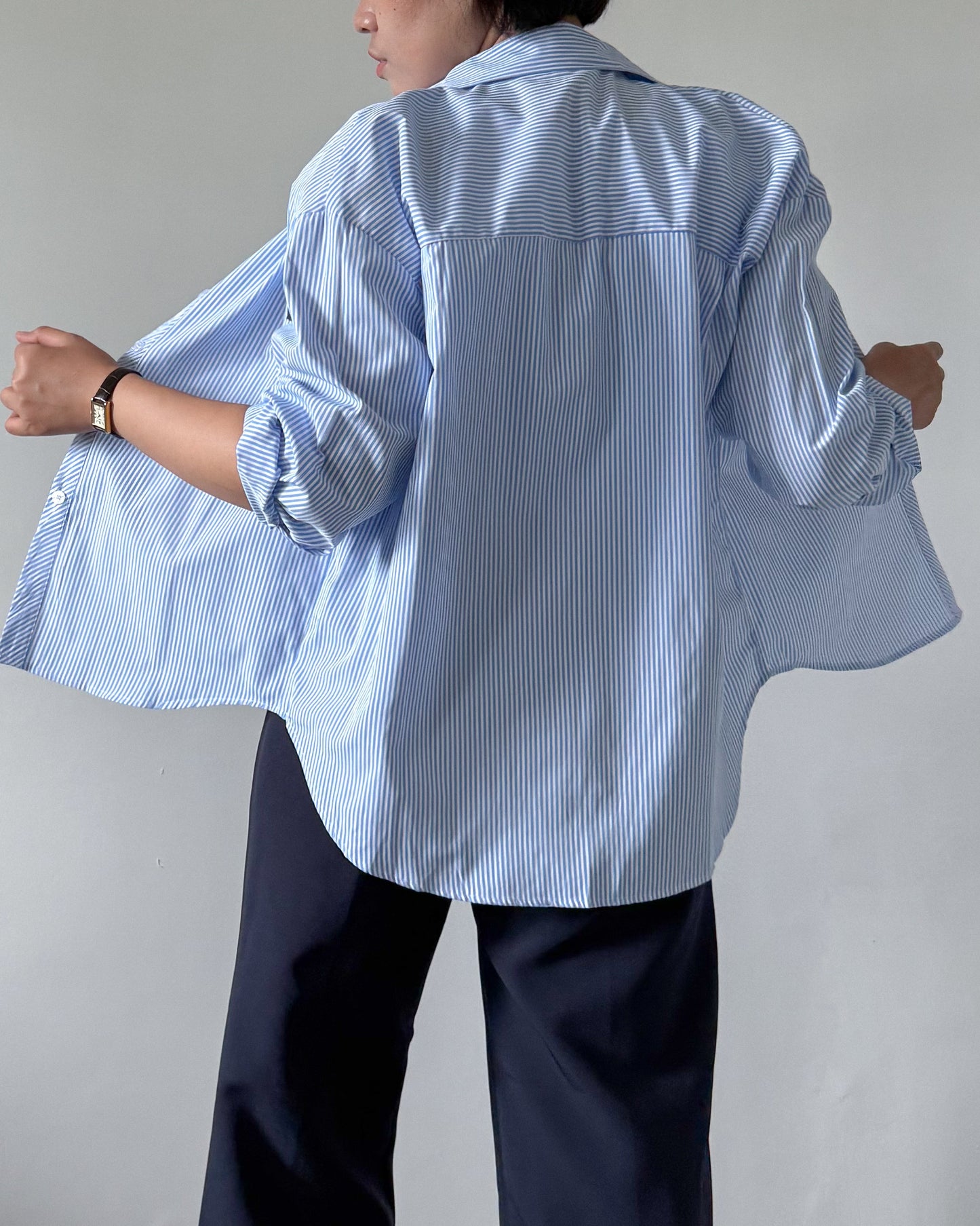 Bunny Long Sleeve Striped Shirt