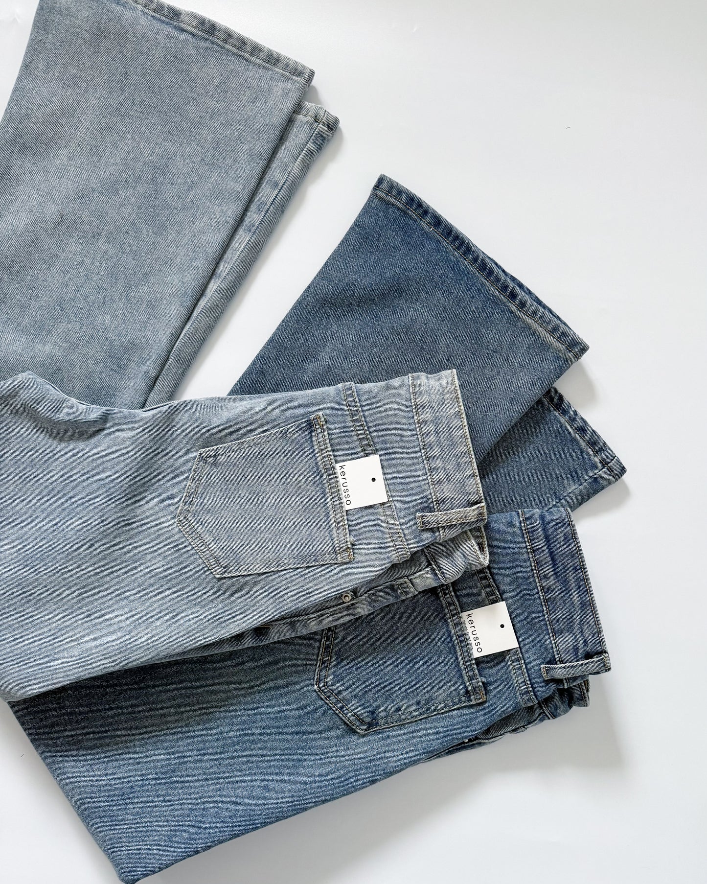 Elle Flared High Waisted Denim Jeans