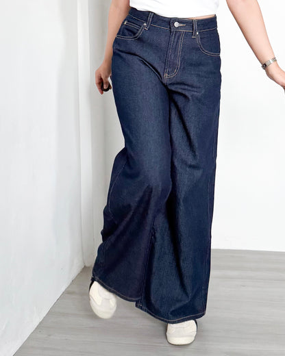 Tala Wide Leg Denim Jeans
