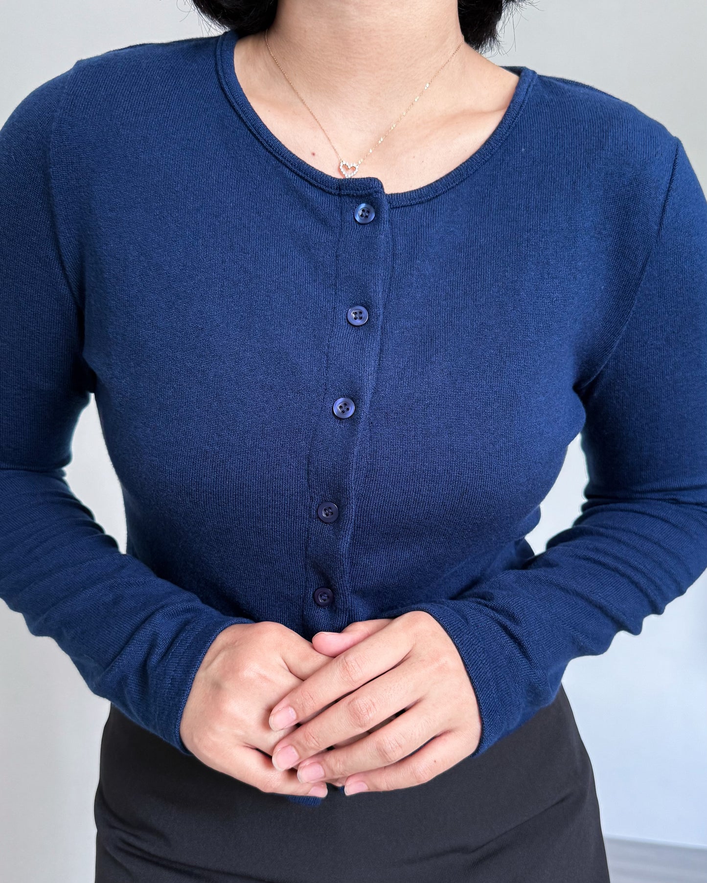 Alice Cropped Lightweight Cardigan