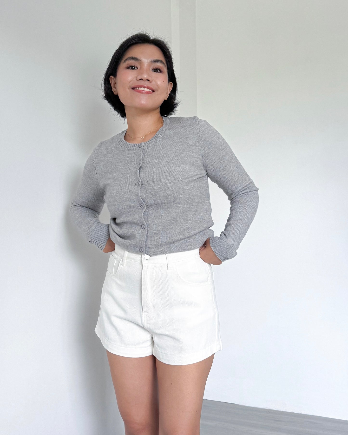 Lulu High Rise Denim Shorts