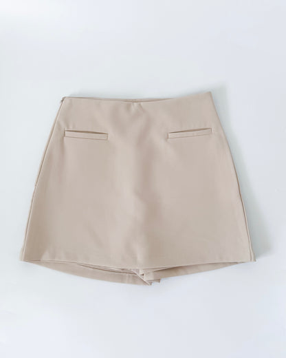 Thalia Tailored Skort with Pockets