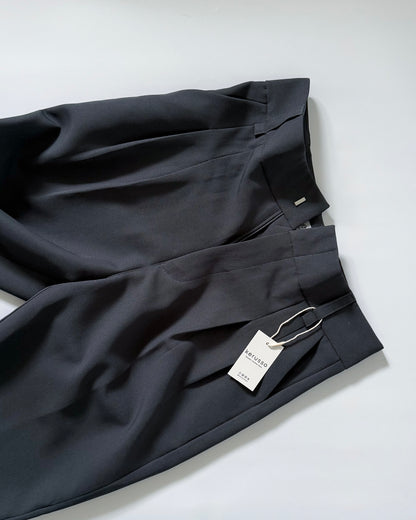 Ruth Pleated Tapered Ankle Pants