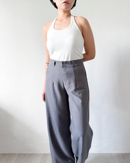 Ezra Linen Blend Wide Pants