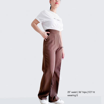 Madonna Pleated Straight Pants