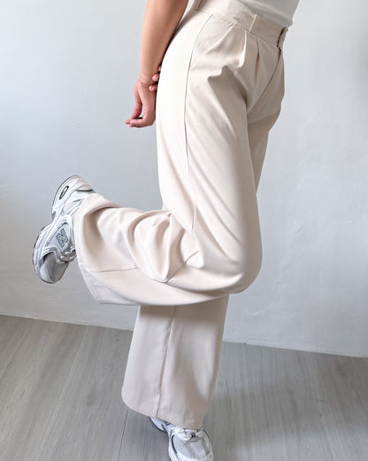 Bernice Pleated Relaxed Wide Pants
