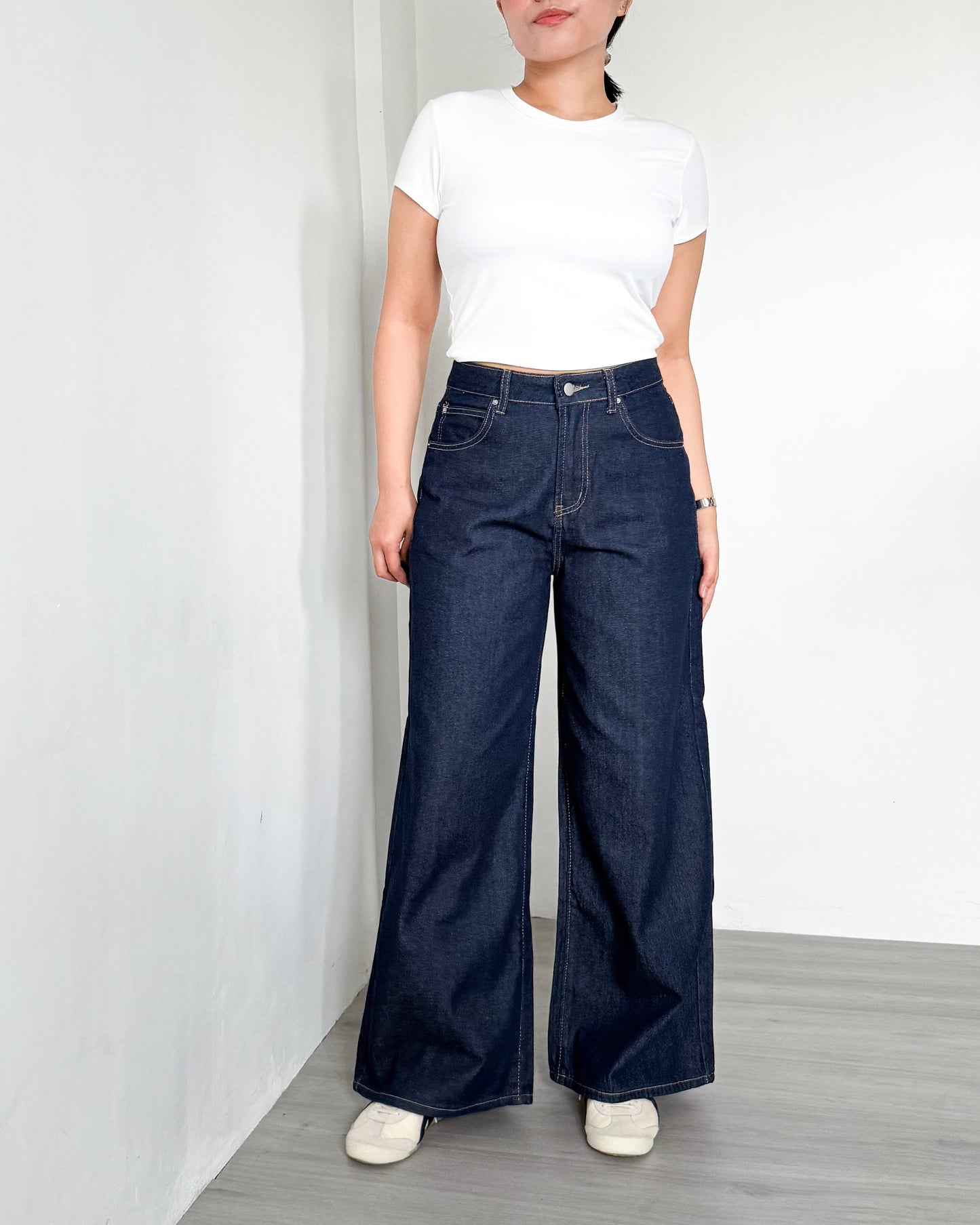 Tala Wide Leg Denim Jeans