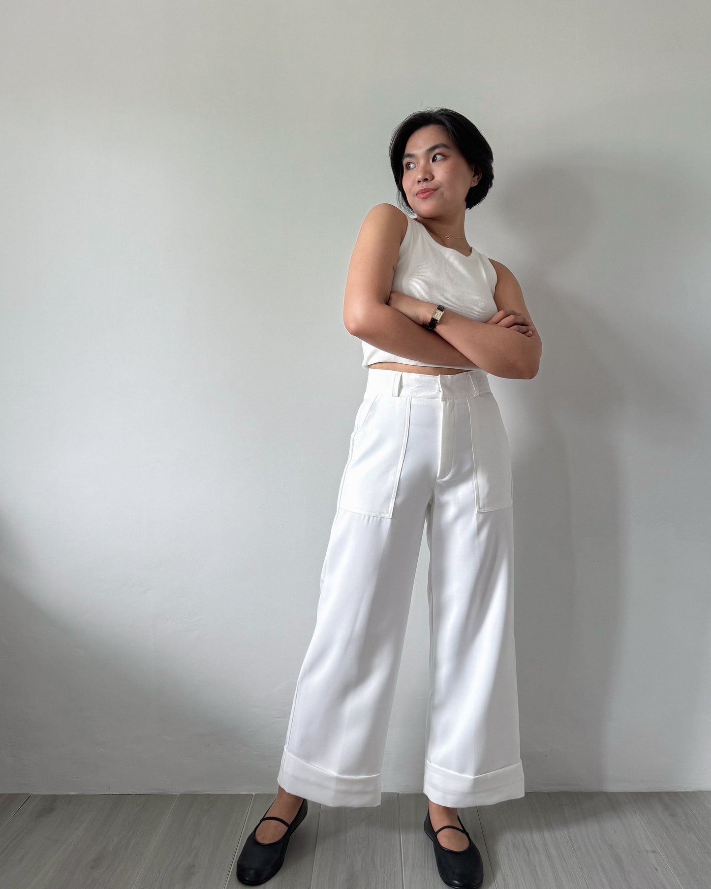 Faith Wide Straight Culottes Pants