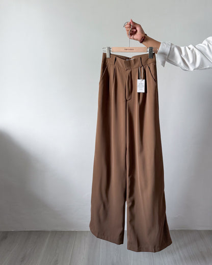 Bernice Pleated Relaxed Wide Pants