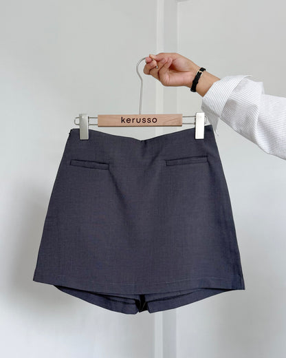 Thalia Tailored Skort with Pockets