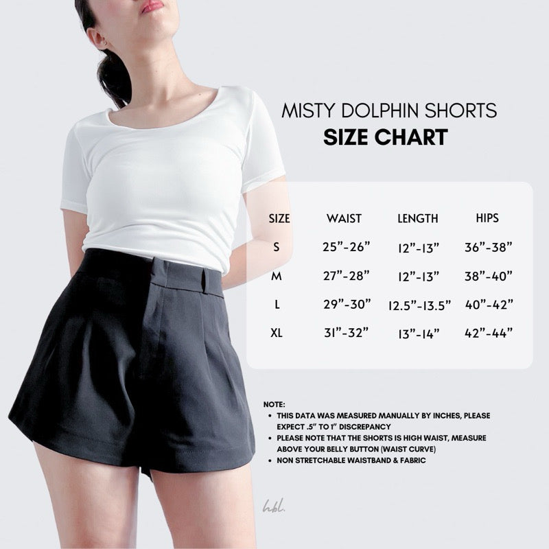 Misty Pleated Casual Shorts