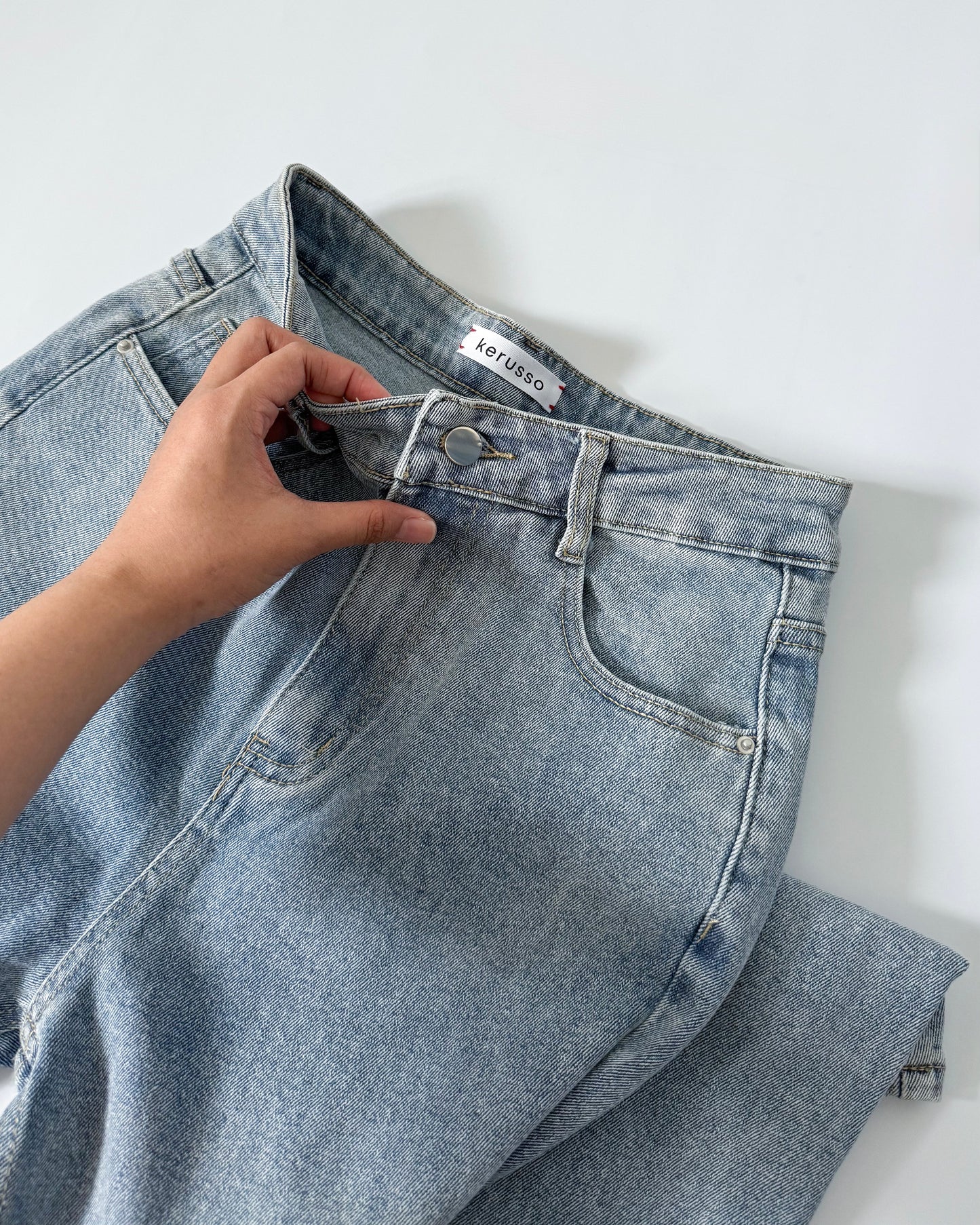 Elle Flared High Waisted Denim Jeans